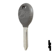 Uncut Transponder Key | Chrysler | Y164PT Automotive Key Strattec