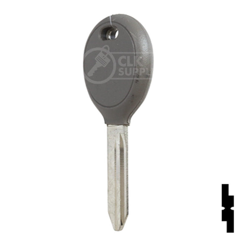 Uncut Transponder Key | Chrysler | Y164PT Automotive Key Strattec