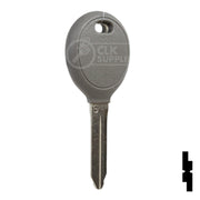 Uncut Transponder Key | Chrysler | Y164PT Automotive Key Strattec