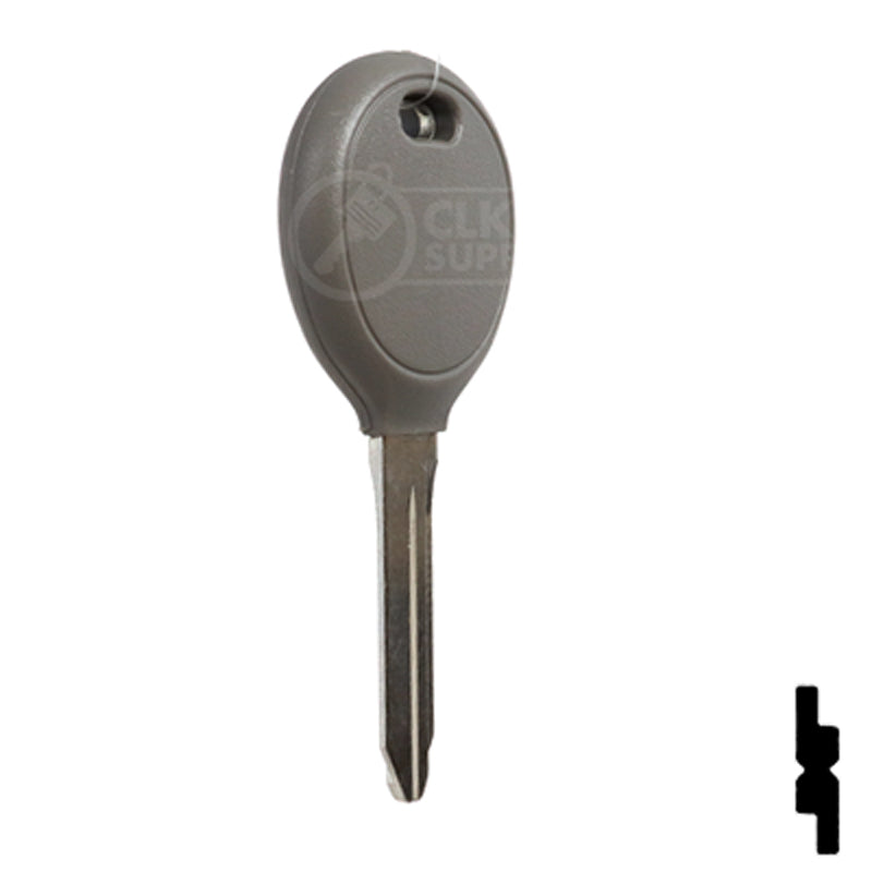 Uncut Transponder Key | Chrysler | Y164PT Automotive Key Strattec