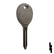 Uncut Transponder Key | Chrysler | Y164PT Automotive Key Strattec