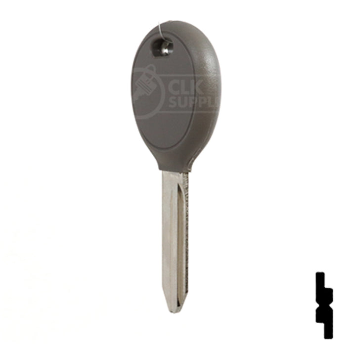 Uncut Transponder Key | Chrysler | Y164PT Automotive Key Strattec
