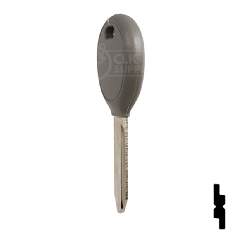 Uncut Transponder Key | Chrysler | Y164PT Automotive Key Strattec