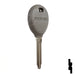 Uncut Transponder Key | Chrysler | Y164PT Automotive Key Strattec