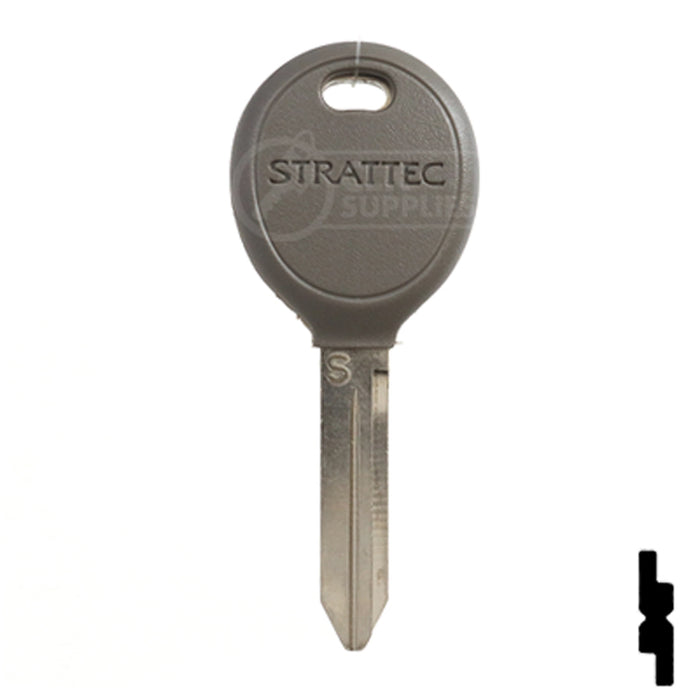 Uncut Transponder Key | Chrysler | Y164PT Automotive Key Strattec