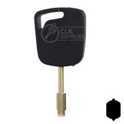 Uncut Transponder Key | Ford | FO21T17 Automotive Key JMA USA
