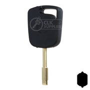 Uncut Transponder Key | Ford | FO21T17 Automotive Key JMA USA