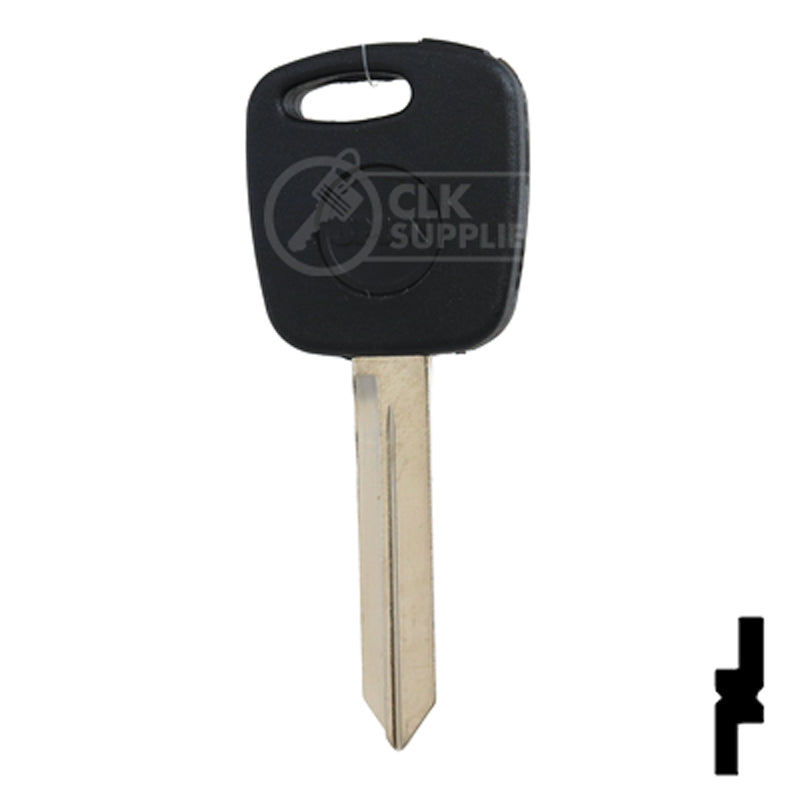 Uncut Transponder Key | Ford | H72PT, 598333 Automotive Key JMA USA