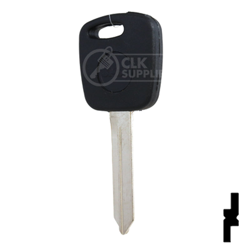 Uncut Transponder Key | Ford | H72PT, 598333 Automotive Key JMA USA