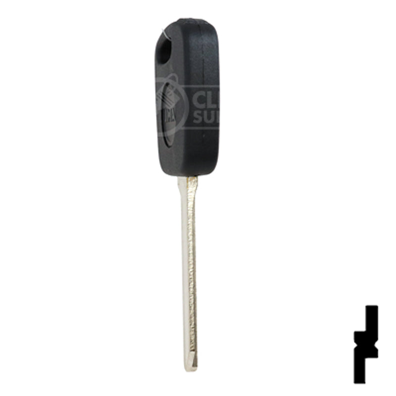 Uncut Transponder Key | Ford | H72PT, 598333 Automotive Key JMA USA