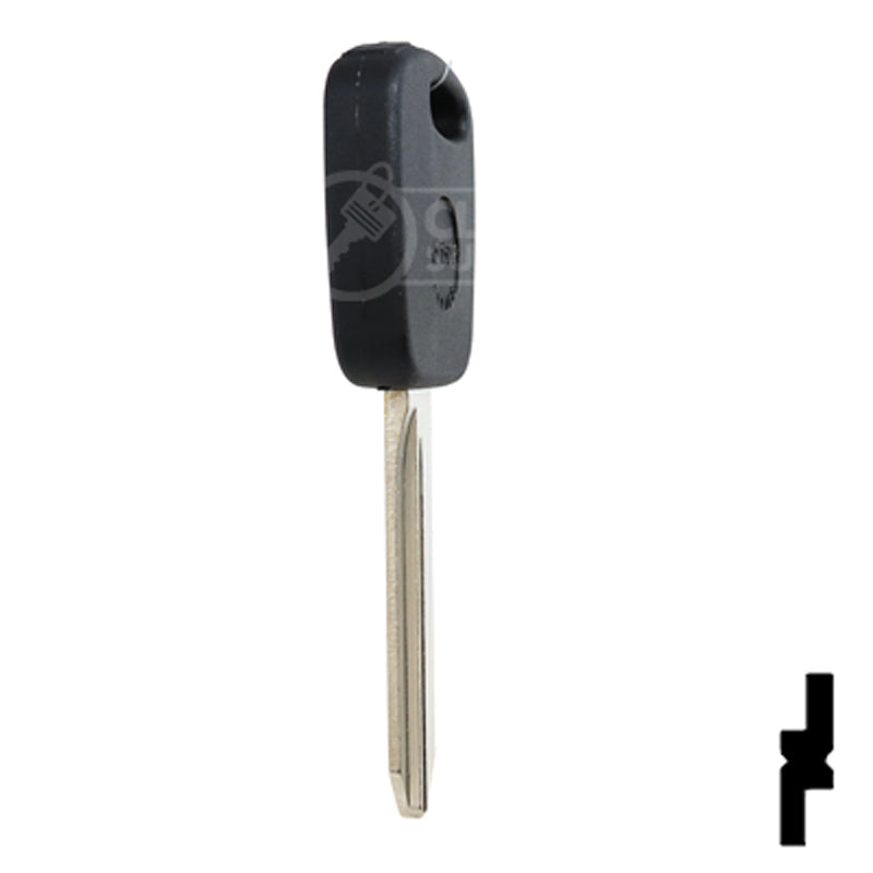 Uncut Transponder Key | Ford | H72PT, 598333 Automotive Key JMA USA