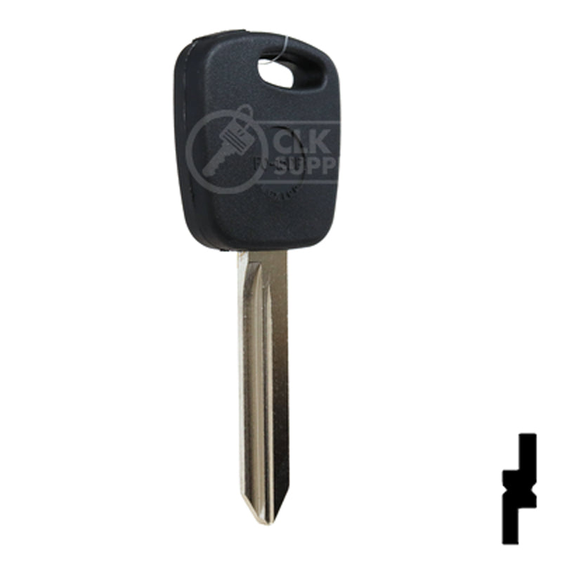 Uncut Transponder Key | Ford | H72PT, 598333 Automotive Key JMA USA