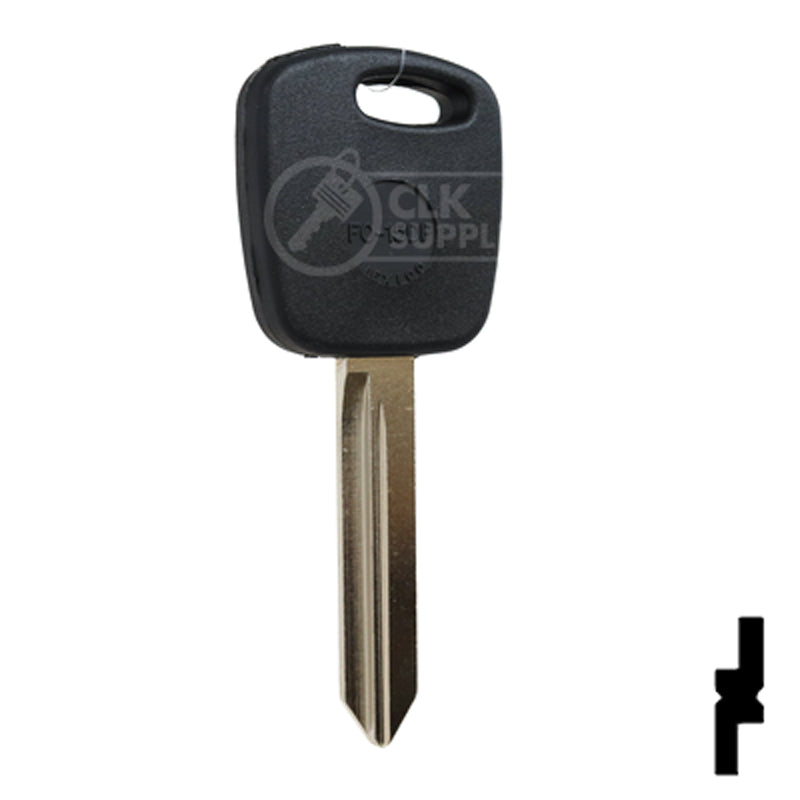 Uncut Transponder Key | Ford | H72PT, 598333 Automotive Key JMA USA