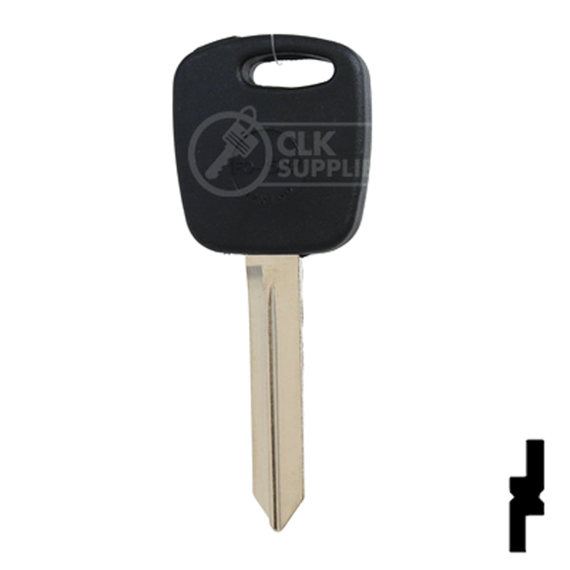 Uncut Transponder Key | Ford | H72PT, 598333 Automotive Key JMA USA