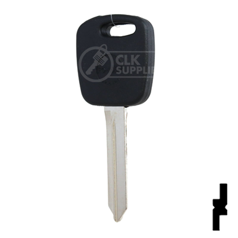 Uncut Transponder Key | Ford | H72PT, 598333 Automotive Key JMA USA