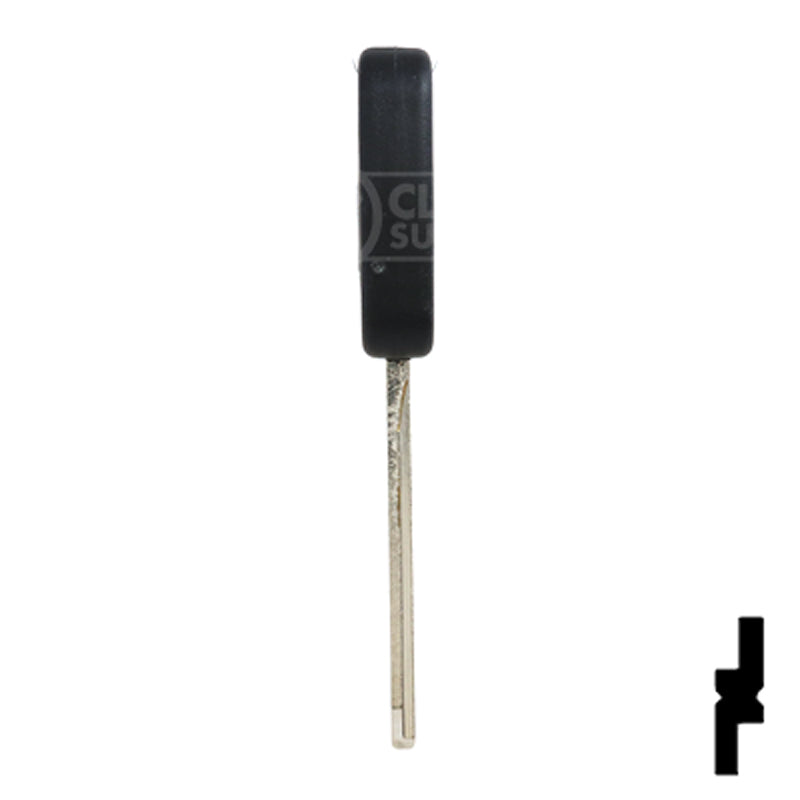 Uncut Transponder Key | Ford | H72PT, 598333 Automotive Key JMA USA
