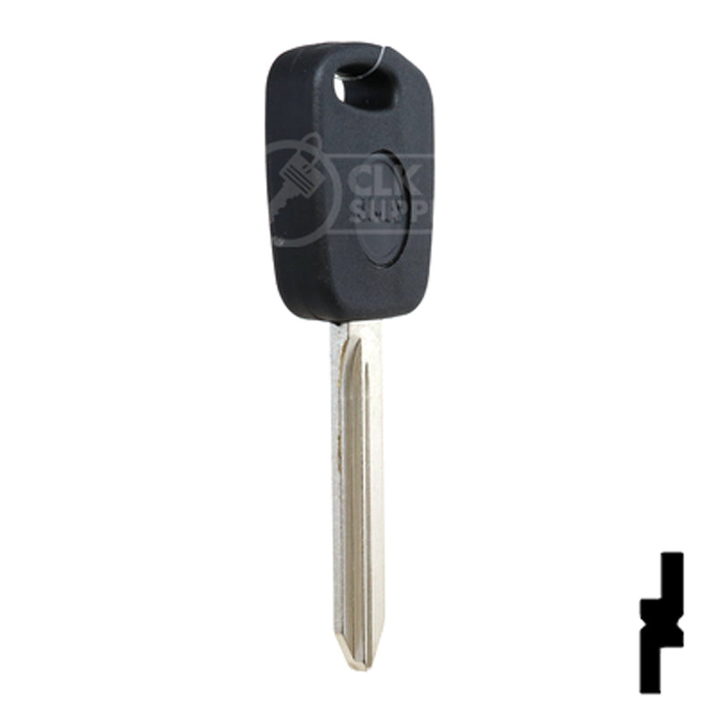 Uncut Transponder Key | Ford | H72PT, 598333 Automotive Key JMA USA