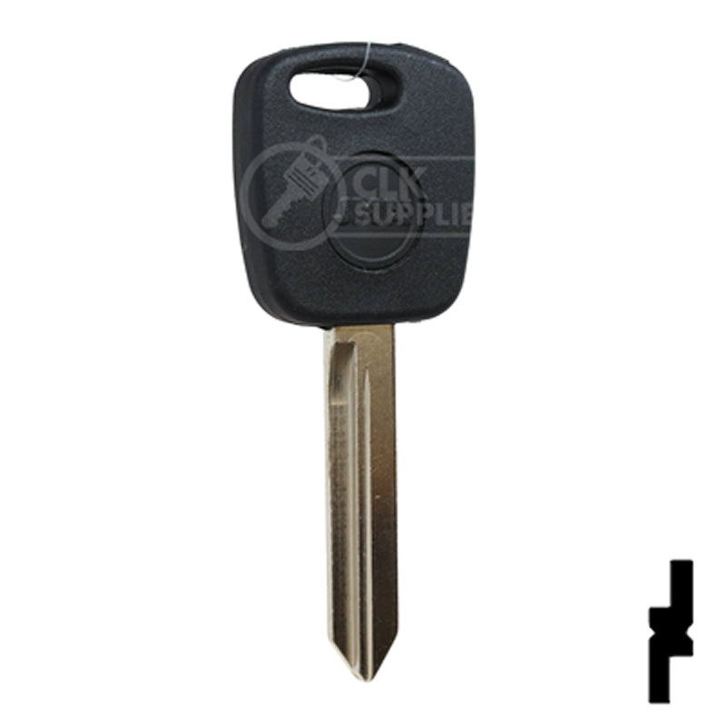 Uncut Transponder Key | Ford | H72PT, 598333 Automotive Key JMA USA