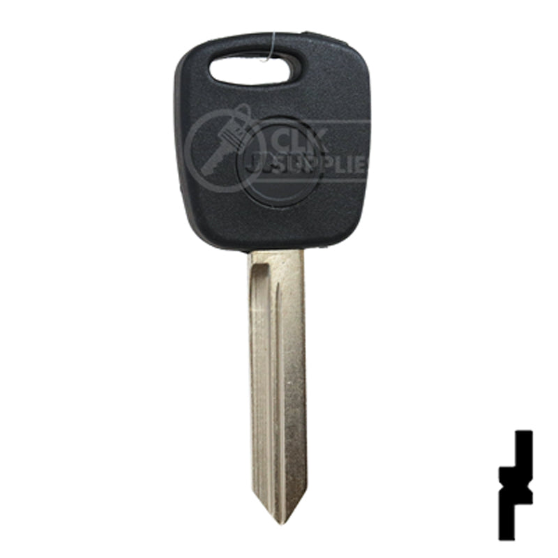 Uncut Transponder Key | Ford | H72PT, 598333 Automotive Key JMA USA