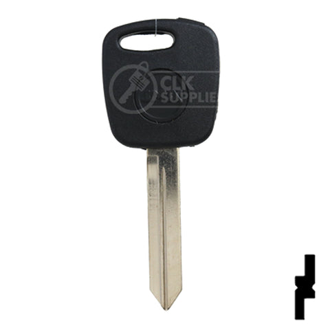 Uncut Transponder Key | Ford | H72PT, 598333 Automotive Key JMA USA