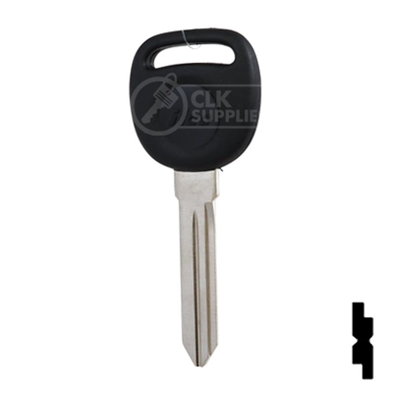 Uncut Transponder Key | General Motors | B99PT, 692952 Automotive Key Ilco