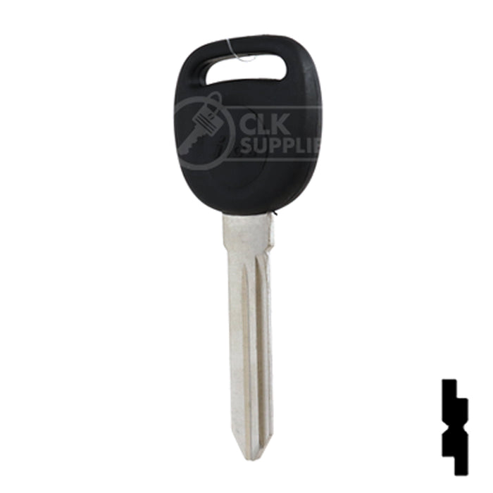 Uncut Transponder Key | General Motors | B99PT, 692952 Automotive Key Ilco