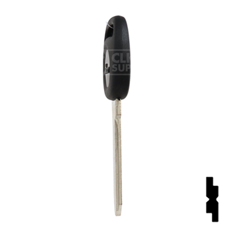 Uncut Transponder Key | General Motors | B99PT, 692952 Automotive Key Ilco