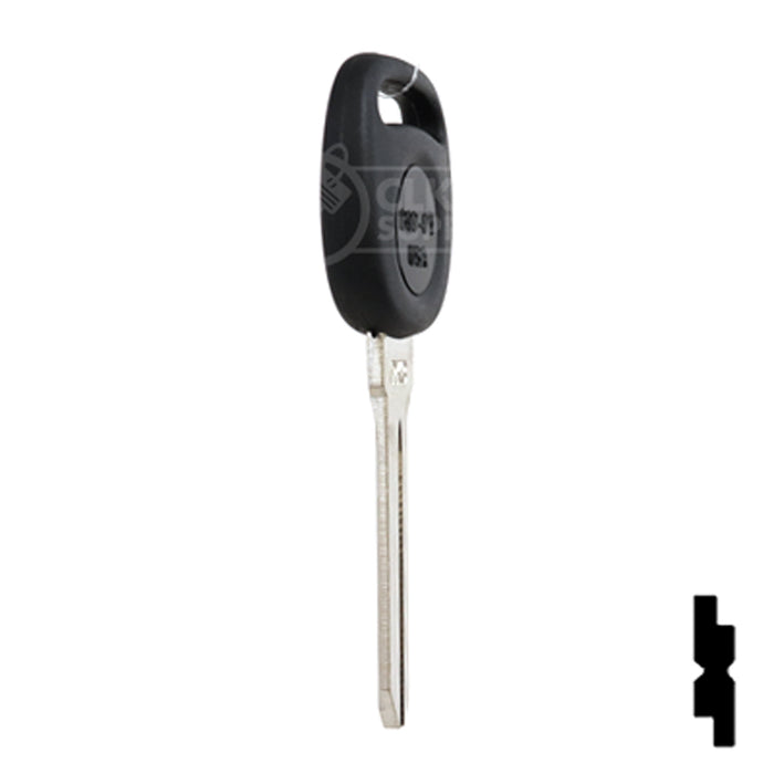 Uncut Transponder Key | General Motors | B99PT, 692952 Automotive Key Ilco