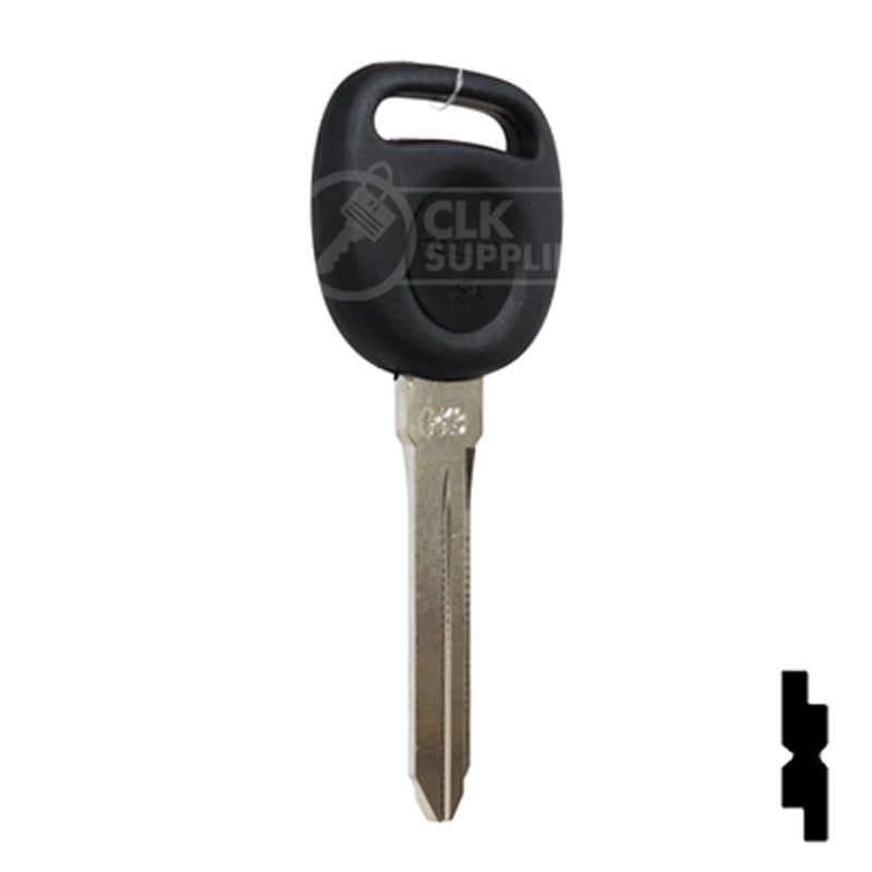 Uncut Transponder Key | General Motors | B99PT, 692952 Automotive Key Ilco