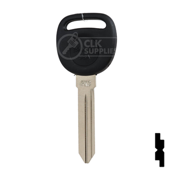 Uncut Transponder Key | General Motors | B99PT, 692952 Automotive Key Ilco