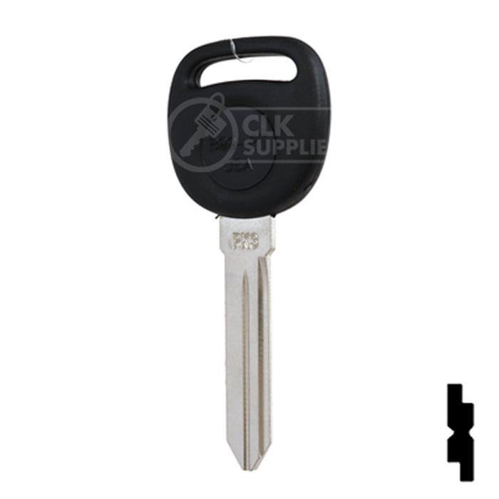 Uncut Transponder Key | General Motors | B99PT, 692952 Automotive Key Ilco