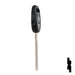 Uncut Transponder Key | General Motors | B99PT, 692952 Automotive Key Ilco