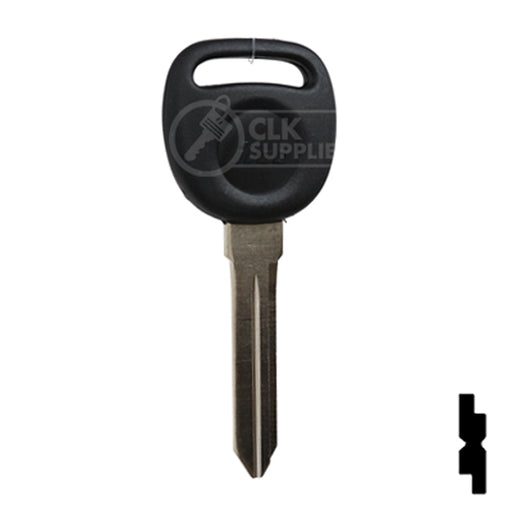 Uncut Transponder Key | General Motors | B99PT, 692952 Automotive Key Ilco
