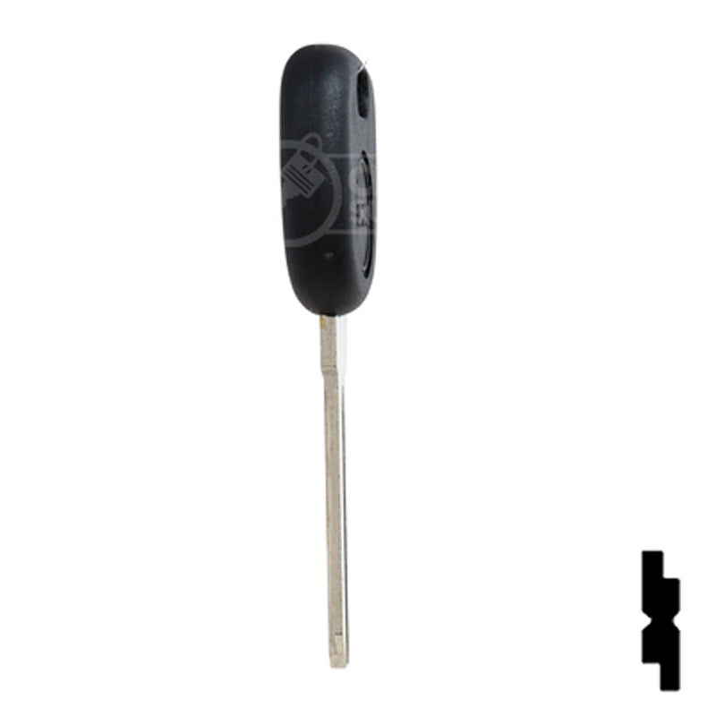 Uncut Transponder Key | GM | B102PT Automotive Key JMA USA