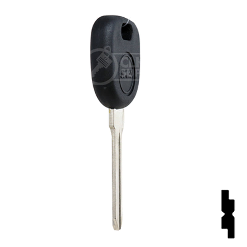 Uncut Transponder Key | GM | B102PT Automotive Key JMA USA