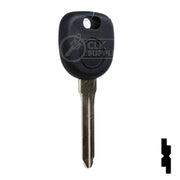 Uncut Transponder Key | GM | B102PT Automotive Key JMA USA