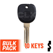 Uncut Transponder Key | GM | B111-PT, 5903089 Automotive Key JMA USA