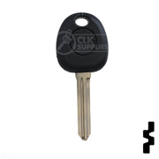 Uncut Transponder Key | Hyundai | HYN14T14 Automotive Key Ilco