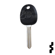 Uncut Transponder Key | Hyundai | HYN14T14 Automotive Key Ilco