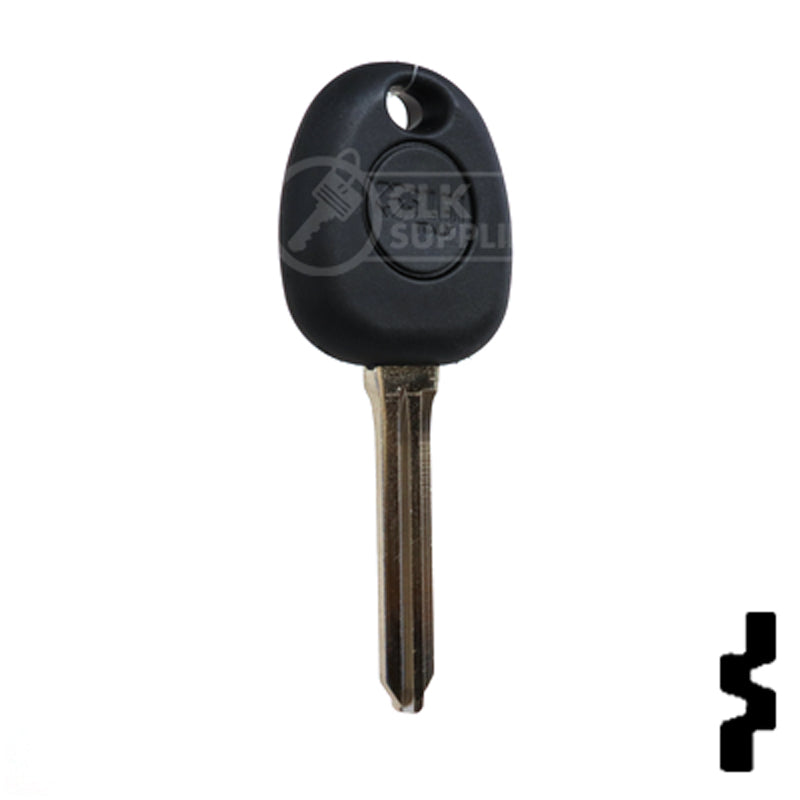 Uncut Transponder Key | Hyundai | HYN14T14 Automotive Key Ilco