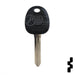 Uncut Transponder Key | Hyundai | HYN14T14 Automotive Key Ilco