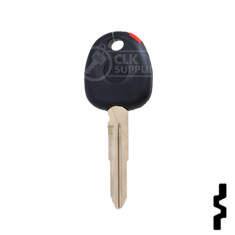 Uncut Transponder Key | Hyundai | HYN7RT14, TP12YY-6D.P1 Automotive Key JMA USA