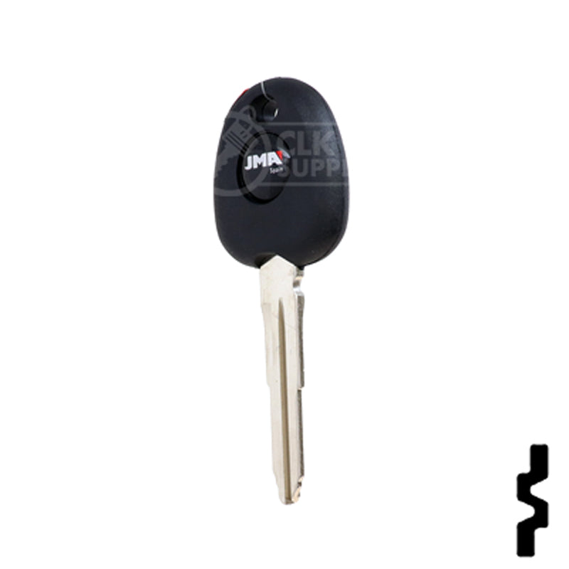 Uncut Transponder Key | Hyundai | HYN7RT14, TP12YY-6D.P1 Automotive Key JMA USA