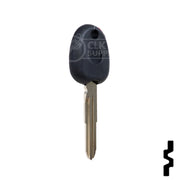 Uncut Transponder Key | Hyundai | HYN7RT14, TP12YY-6D.P1 Automotive Key JMA USA