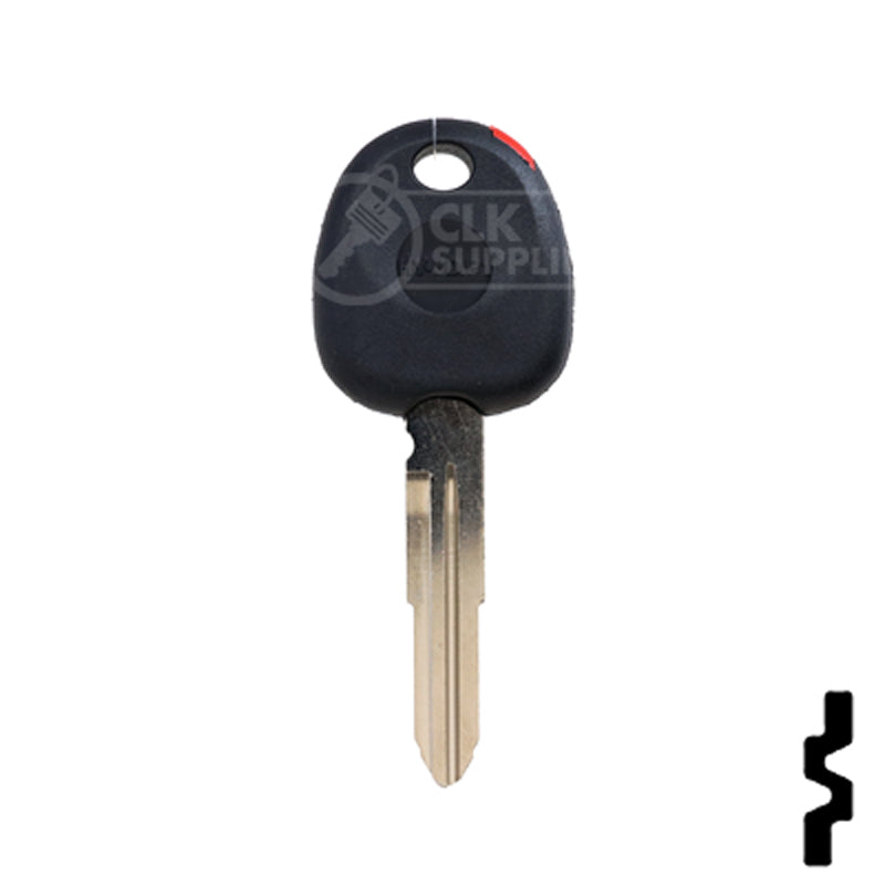 Uncut Transponder Key | Hyundai | HYN7RT14, TP12YY-6D.P1 Automotive Key JMA USA