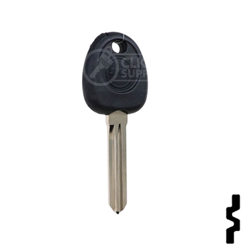 Uncut Transponder Key | Hyundai, Kia | HYN14RT14 Automotive Key JMA USA
