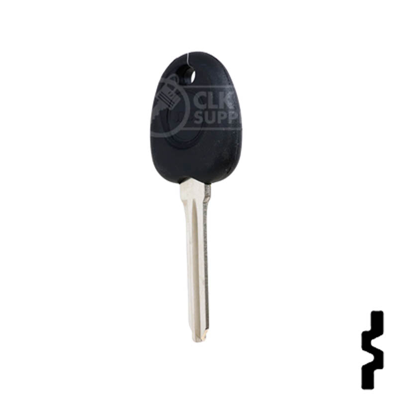 Uncut Transponder Key | Hyundai, Kia | HYN14RT14 Automotive Key JMA USA