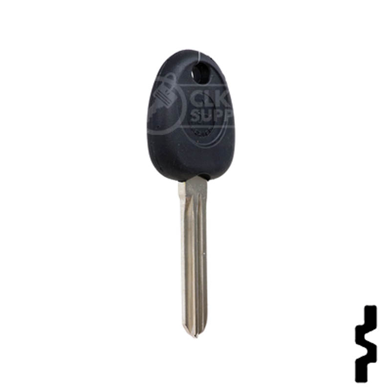 Uncut Transponder Key | Hyundai, Kia | HYN14RT14 Automotive Key JMA USA
