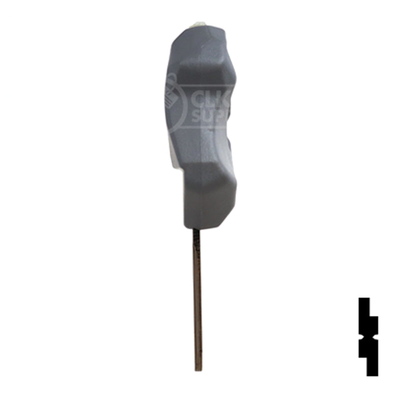 Uncut Transponder Key | Jeep | Y160PT Automotive Key Strattec