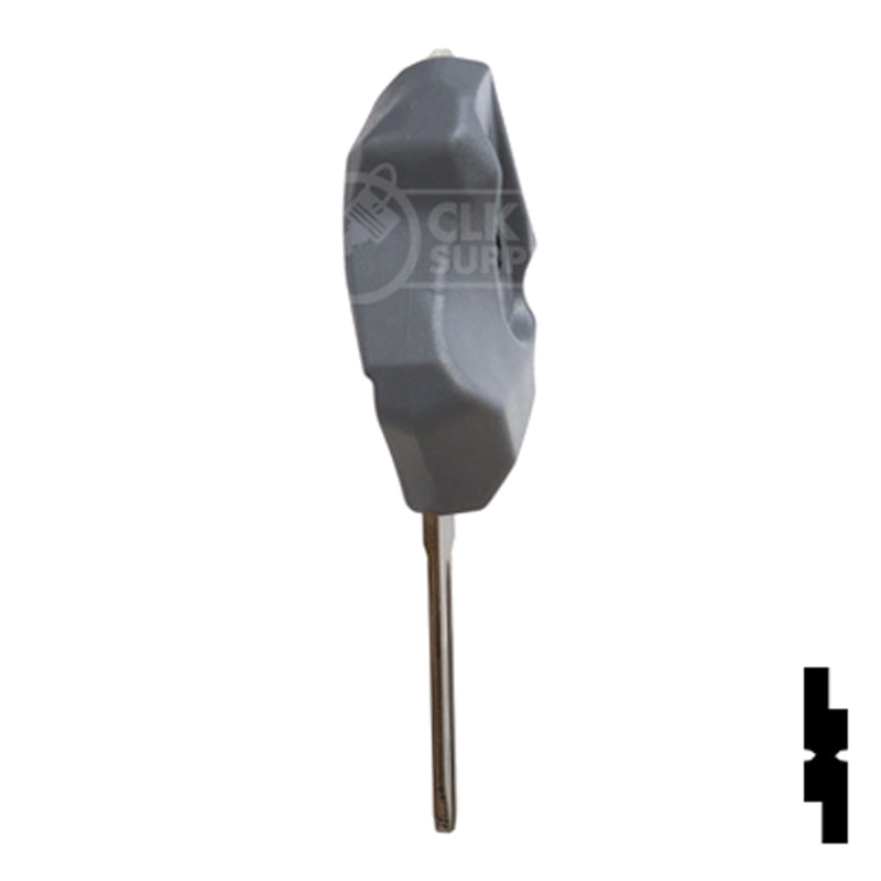 Uncut Transponder Key | Jeep | Y160PT Automotive Key Strattec